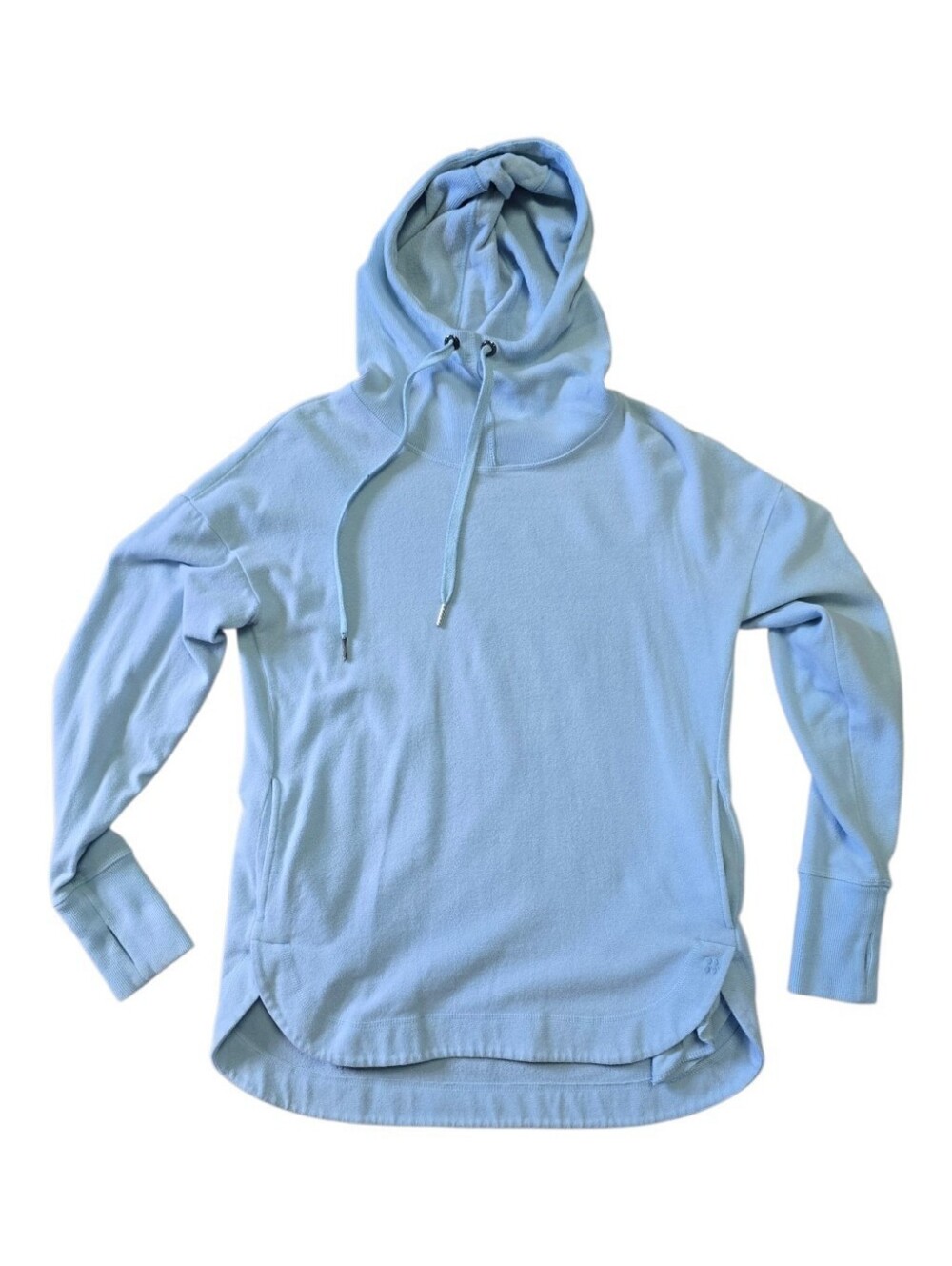 Sweaty Betty Escape Luxe Fleece Hoodie in Alpine Blue Xs